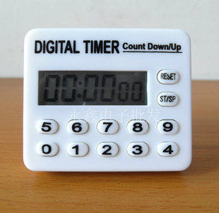 New number 12-key reverse timer reminder electronic timer 99 hours
