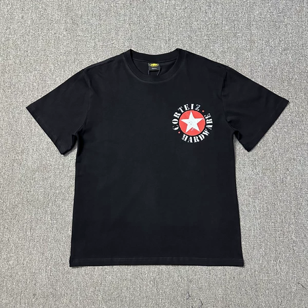 Футболка Corteiz Demon Island Bomb Waste Poster Drill Street Tide Sniper Blocks Loose Men and Women Short-sleeved T-shirts