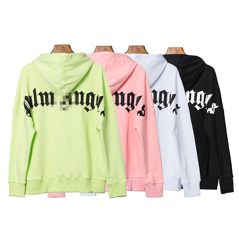 Vtmfog Palm Angel Pa Large Letter Logo Print on the Back, Unisex Loose Long-Sleeve Pullover Hoodie, Trendy Vtmfog Palm Angel Pa Large Letter Logo Print on the Back, Unisex Loose Long-Sleeve Pullover Hoodie, Trendy