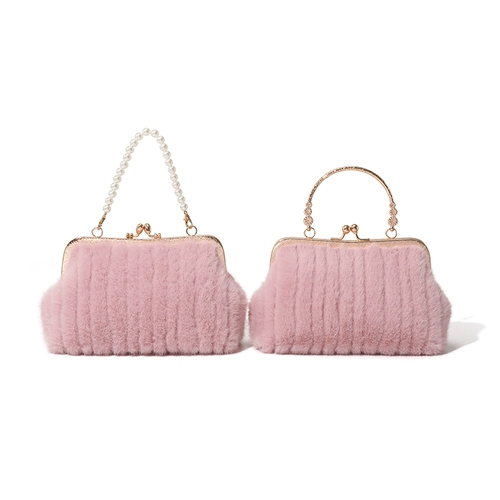 Зимнее ципао, флисовая портативная барсетка, сумка через плечо, маленькая сумка клатч, цепь, маленькая небольшая сумка