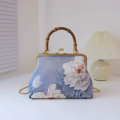 Этническое ципао, маленькая сумка клатч, сумка через плечо, этнический стиль