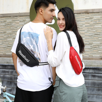 Small Chest Bag Men And Women Lovers Fashion Sports Casual Single Shoulder Bag Printed 100 Hitch Waterproof Pitched Satchel 2022 New Tide