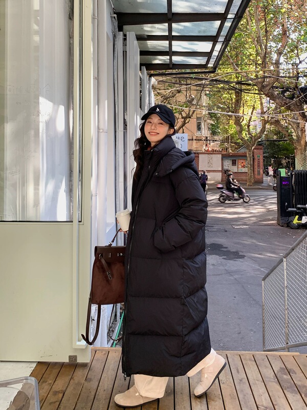 Long down Cotton Coat for Women, Winter 2025 New Style, Super Nice Mid-Length Over-The-Knee Cotton Jacket, Winter Thick Coat Long down Cotton Coat for Women, Winter 2025 New Style, Super Nice Mid-Length Over-The-Knee Cotton Jacket, Winter Thick Coat