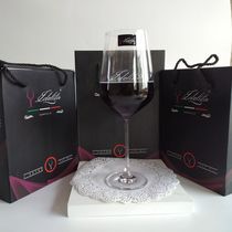 High-end handmade red wine glass Lead-free Crystal goblet Large wine glass Whisky glass 2pcs