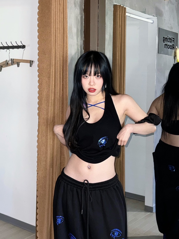 Panmie25 Original Blue Fairy Slim-Fit Sleeveless Camisole Versatile Top