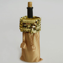 Wine bottle set red wine set red wine packaging Chinese-style home gift bag sequined bottle mouth high-grade gift giving