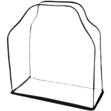 Роскошная сумка Hermès Dust -Напряженные сумки Birkin Прозрачная защитная крышка крышки Kelly Сумка для хранения