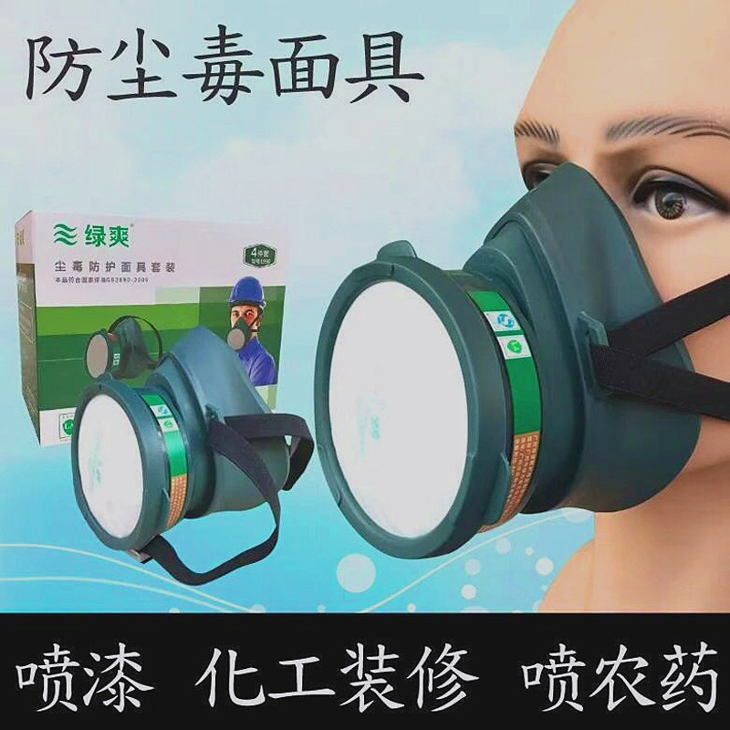 Baoweikang industrial dust protective mask sheet metal spray paint anti-toxic respirator industrial protective mask L990