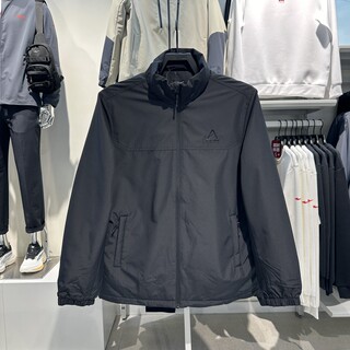 鸿星尔克外套男2025年冬季新款保暖加厚风衣防风外套11225408296