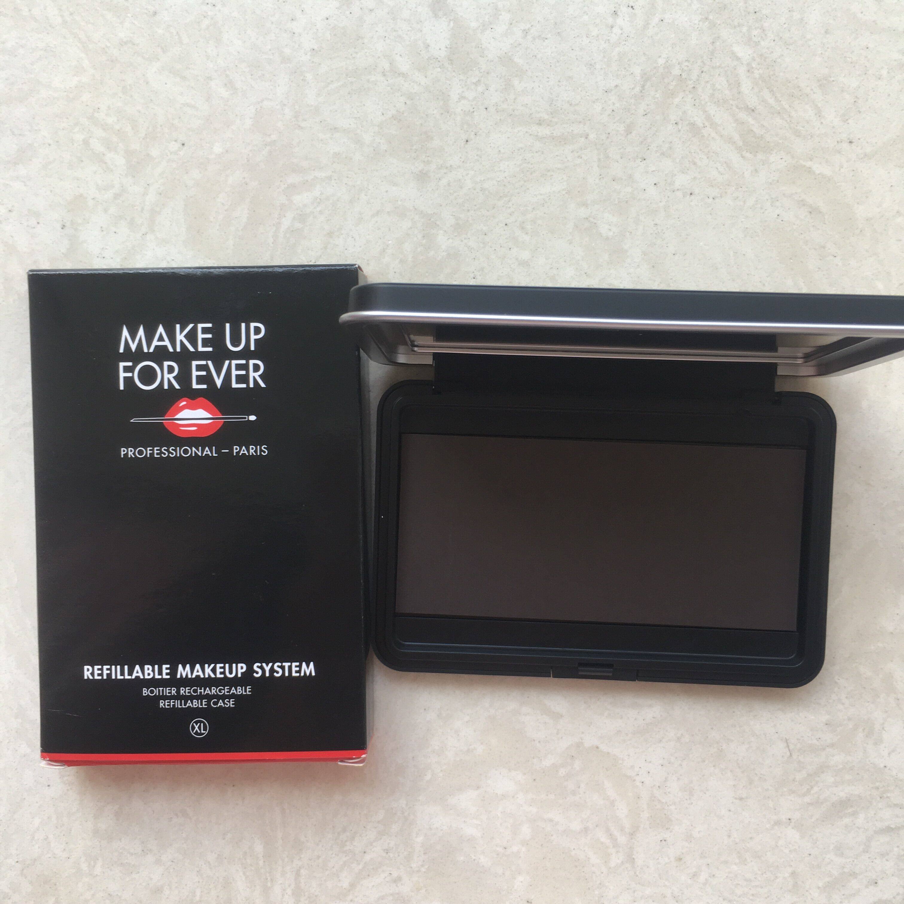 MAKE UP FOR EVER Eyeshadow Empty Box MUF Empty Plate M L XL with Magnetic Suction Tape Makeup Mirror
