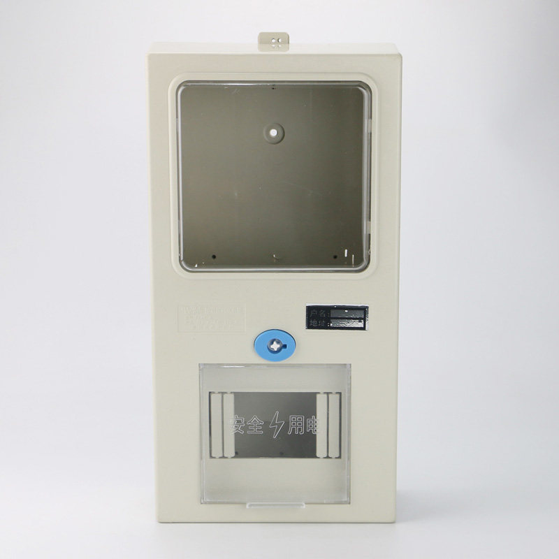 Positive Single-Phase Electric Meter Box Fire Meter Box With Lock Flame Retardant Plastic Electric Meter Box A Single Outdoor Meter Box