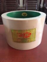 6-inch white wear-resistant rice huller rubber roller thickened rice mill rubber roller SBR rice huller rubber roller special price