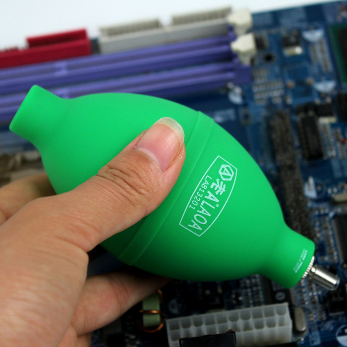 Old A motherboard blowing dust ball computer cleaning leather tiger flexible blowing balloon air blowing ear ball LA813201