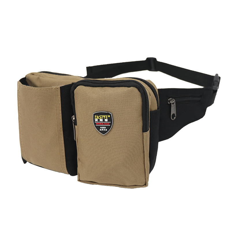 Fester Summer New Tool Pocket card with its color multifunction portable waist hanging bag waterproof and casual men's bag