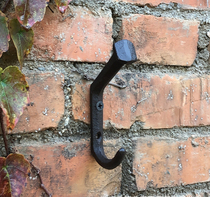 Heavy Industry Retro Style Wind Grid Iron Art Wall Hook Trim Track Nail Hanging Clothing Cap Hook