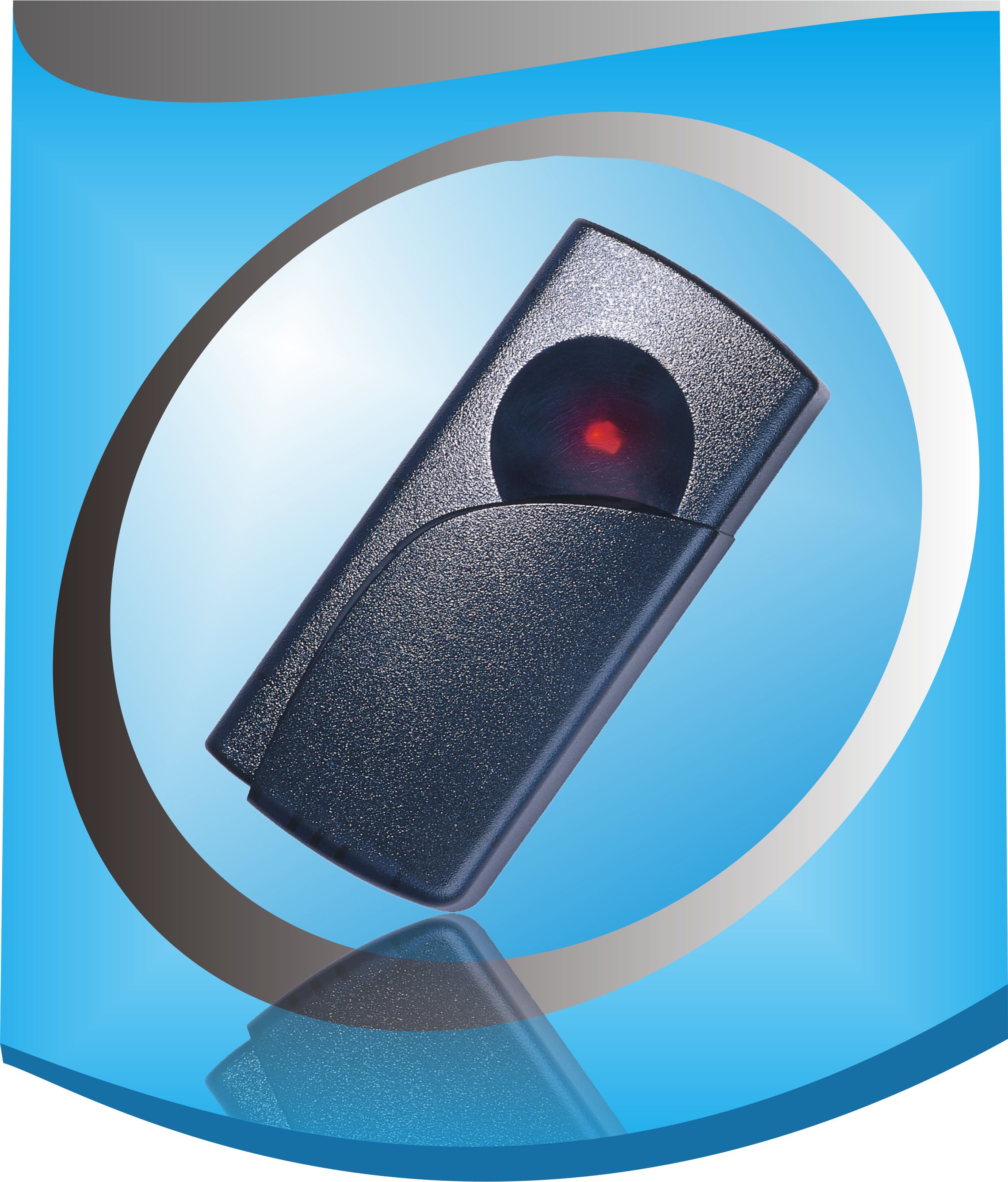 RS232ID IC card reader TTL electric frequency 232 access control reading head RS232 TTL232 access control waterproof reading head