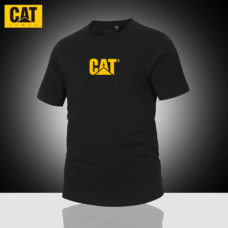 Summer New Men's Pure Cotton Short-Sleeved T-Shirt Cat "Com Carter Casual Top Outdoor Sports Loose Trendy Brand Men's Clothing Summer New Men's Pure Cotton Short-Sleeved T-Shirt Cat "Com Carter Casual Top Outdoor Sports Loose Trendy Brand Men's Clothing