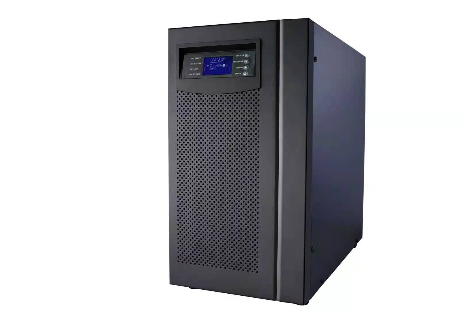 Online-type ups uninterrupted power supply C10KS voltage stabilized 10KVA8KW external to battery host 192v