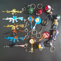 Peace little elite five-claw golden dragon m416 pan eating chicken hand-made weapon toy model metal pendant mini