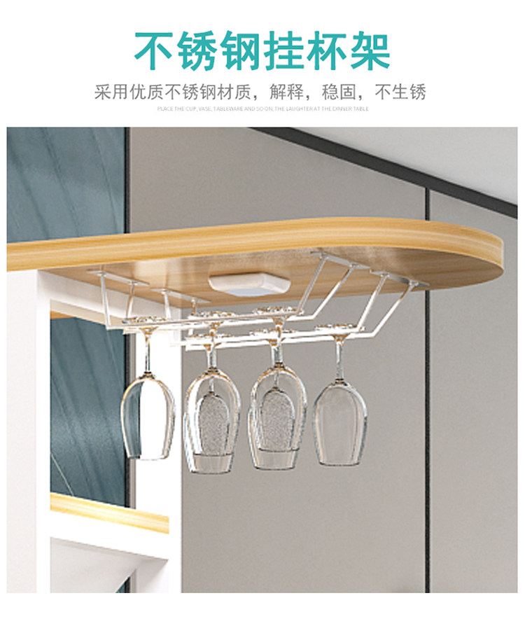 Барная стойка 靠墙吧台桌家用隔断柜现代简约客厅屏风玄关柜小户型吧台酒柜一体 OTHER