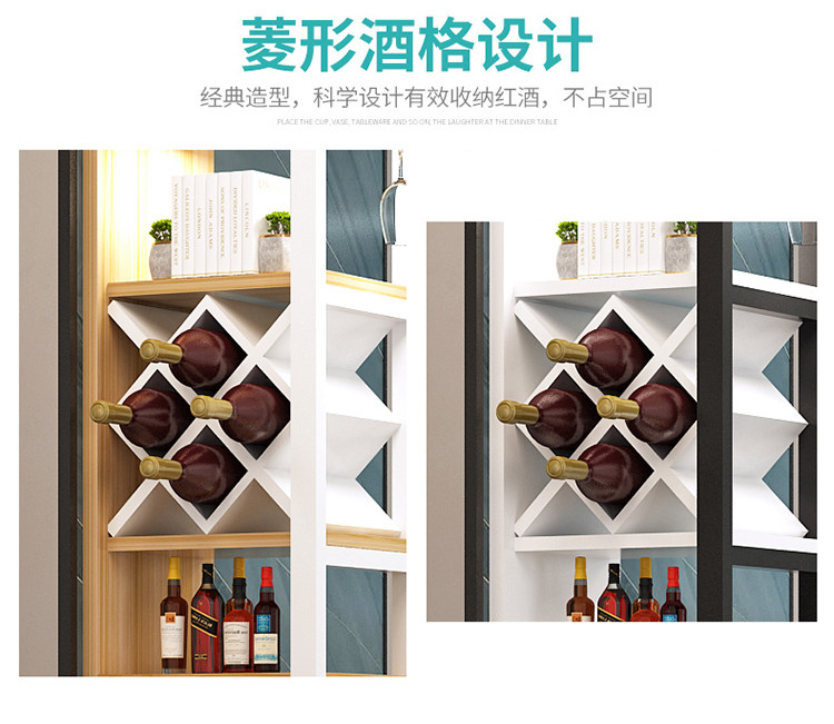 Барная стойка 靠墙吧台桌家用隔断柜现代简约客厅屏风玄关柜小户型吧台酒柜一体 OTHER