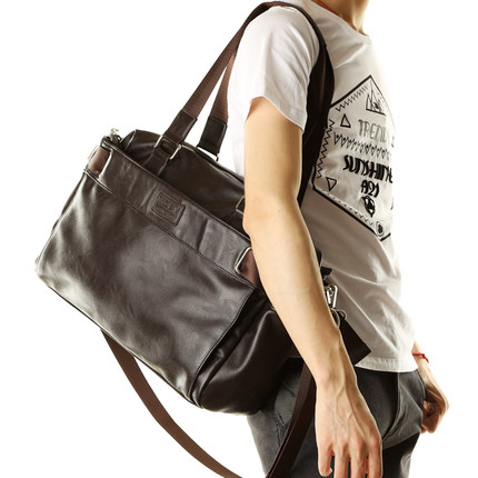 墨一韩版男包 手提包单肩包斜挎包男士商务包旅行包大包电脑包
