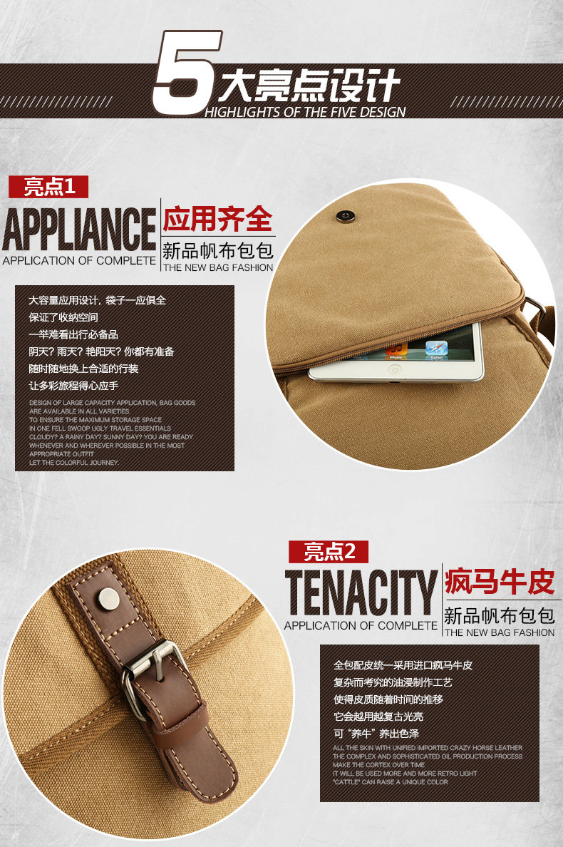 Sac pour homme - Ref 50389 Image 9