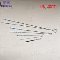 Ultra Long Duct Brush Small Hard Hairbrush Plastic Hair Brush Precision Instrument Tiny Cleaning Brush Duct Brush