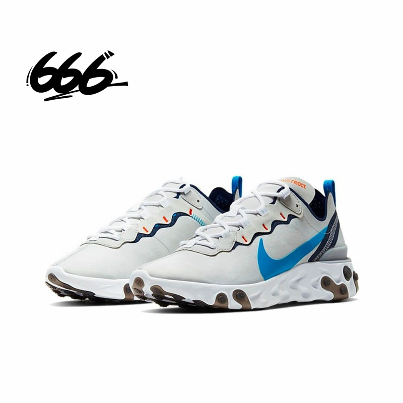 Nike/Nike Men's React Element 55 Sports Shoes Takahashi Jun Running Shoes Cz3595-041
