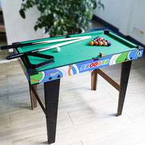 Pool table Childrens large wooden American pool table Home table games Ball games Parent-child interactive boy toys