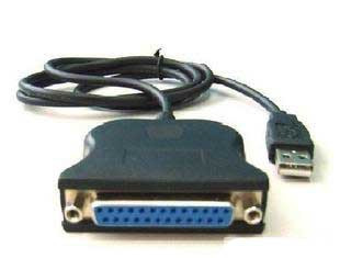 Print line USB transfer parallel port print line USB transfer 1284 mother connection line USB transfer DB25 hole transmission line