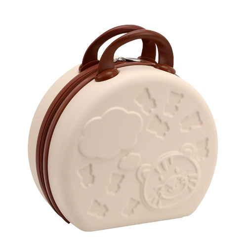 Портативный мультяшный вместительный и большой маленький чемодан, ящик для хранения для школьников, игрушка, коробка, 14 дюймов