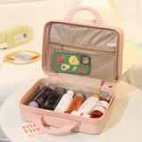 Ретро портативная косметичка, вместительная и большая сумка, маленький портативный чемодан, 14 дюймов