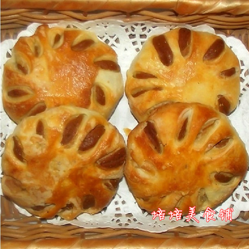 Fragrant crisp horse hooves Zhejiang Taizhou Linhaite Sea Tunic Cake Purple Yang 99 Sea Tunic Cake Pastry Cake 5 up and down