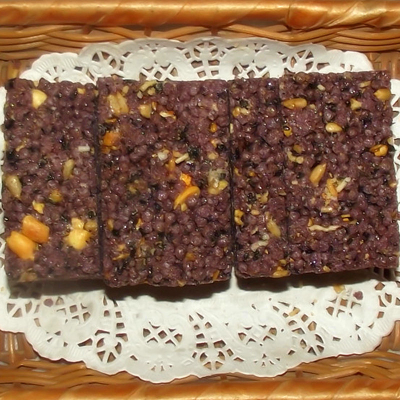 Black rice sugar year stock fried rice sugar Zhejiang Taizhou Linhaut cake-producing pasta plate oil icing sugar handmade 1 catty