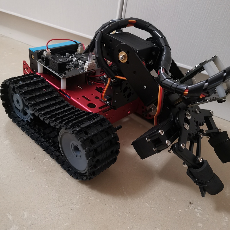 Mengfei Openmv Automatic Ball-Picking Robot, Automatic Tracking and Handling Robot/Py-Ai Vision Robot