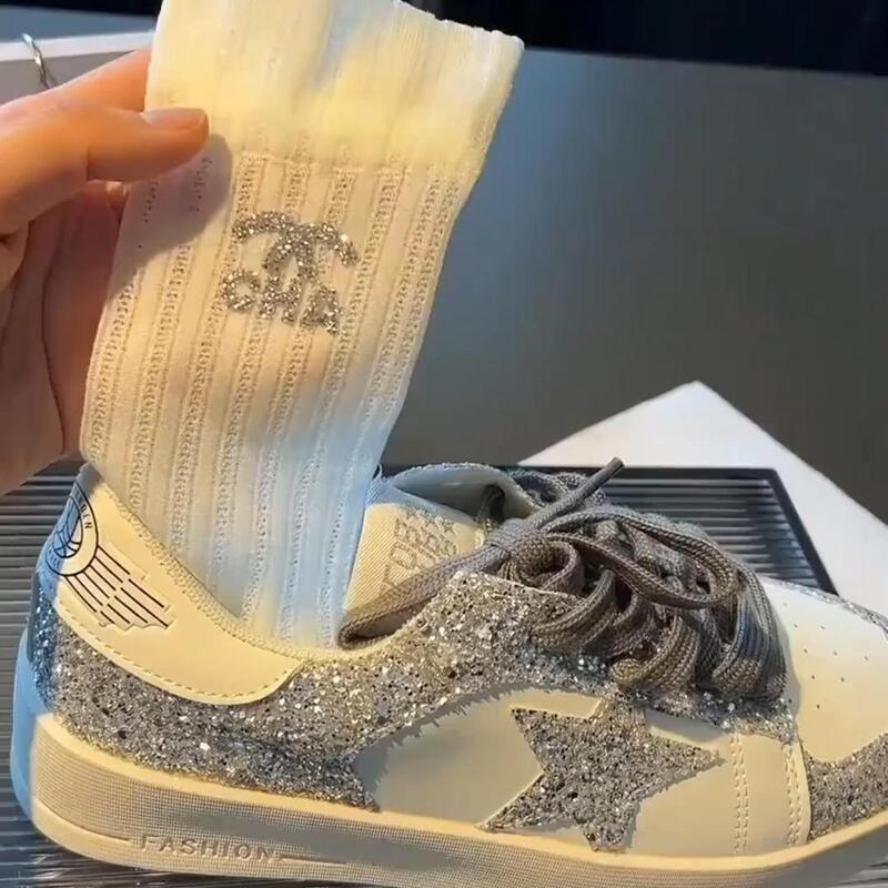Thin and Transparent, Sparkling and Shiny, Really Goes Well with All Kinds of Shoes and Doesn'T Cause Any Mistakes in Your Outfit, Looks Great
