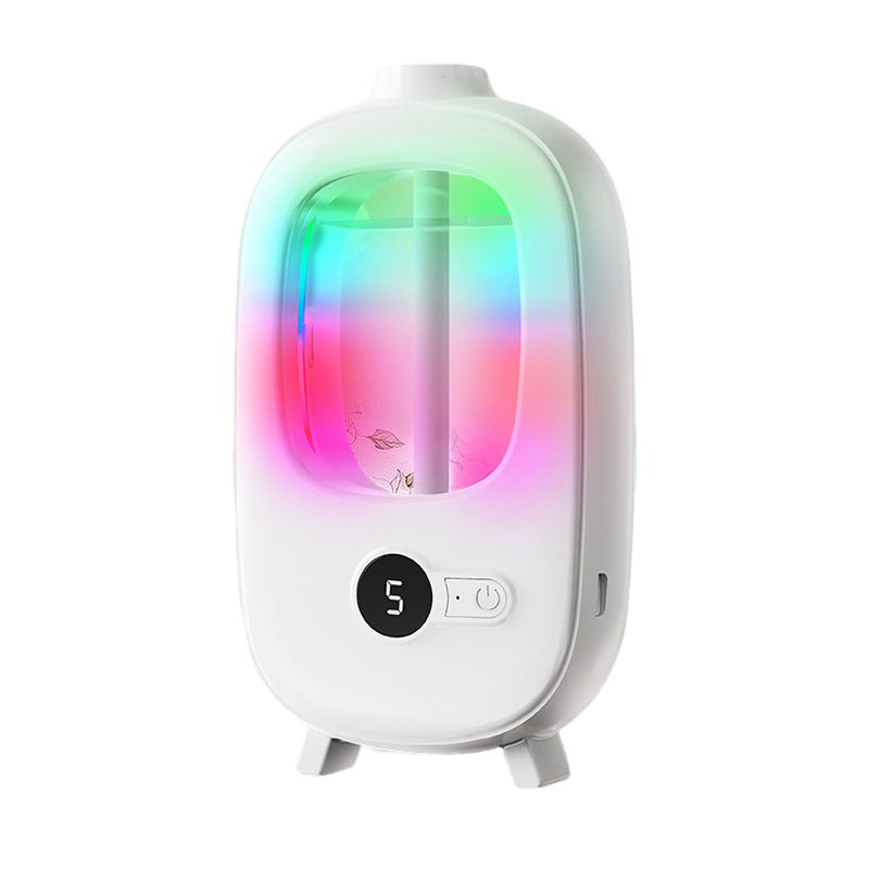 智能定时自动喷香机酒店香氛机持久留香家用除臭厕所炫彩灯香薰机