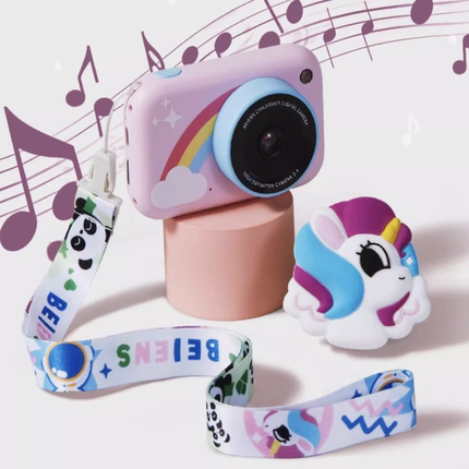 贝恩施儿童照相机可拍照录像宝宝