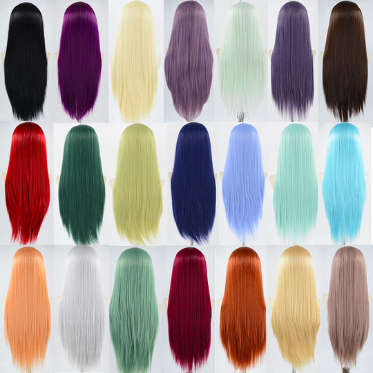 Hand hook Cos universal rough embryo 13*3.5 hand hook high temperature silk lace wig