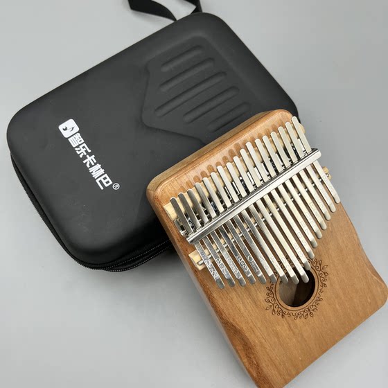 초보자를 위한 Zhile Kalimba 17 스피커 엄지 피아노, 간단하고 배우기 쉽고 절묘한 선물, 단단한 나무 공식 정통 제품