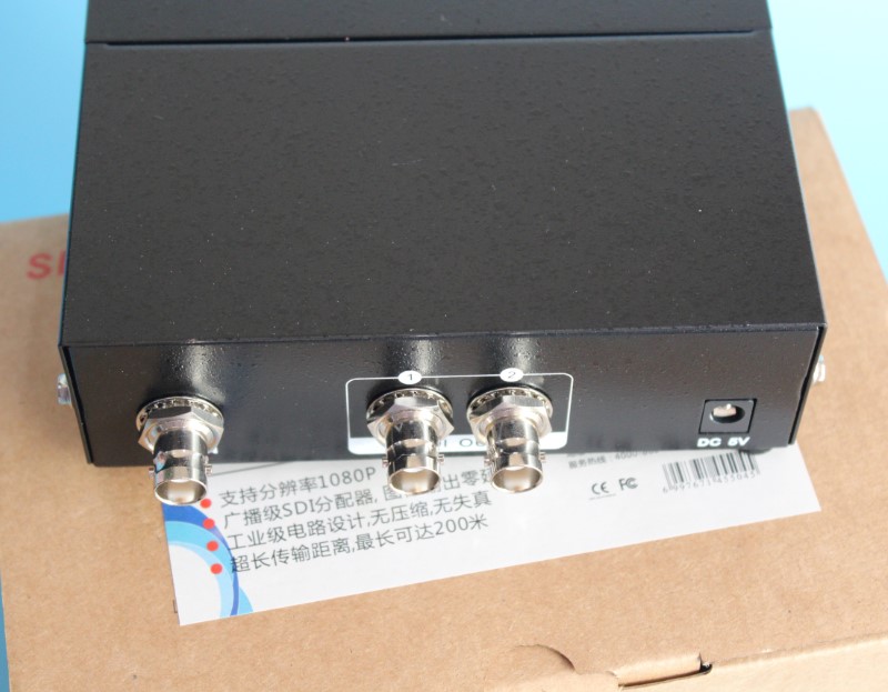 MT-SD102 SDI dispenser 1 in 2 out 1 minute 2 Broadcast Level SD HD 3G-SDI Extension repeaters