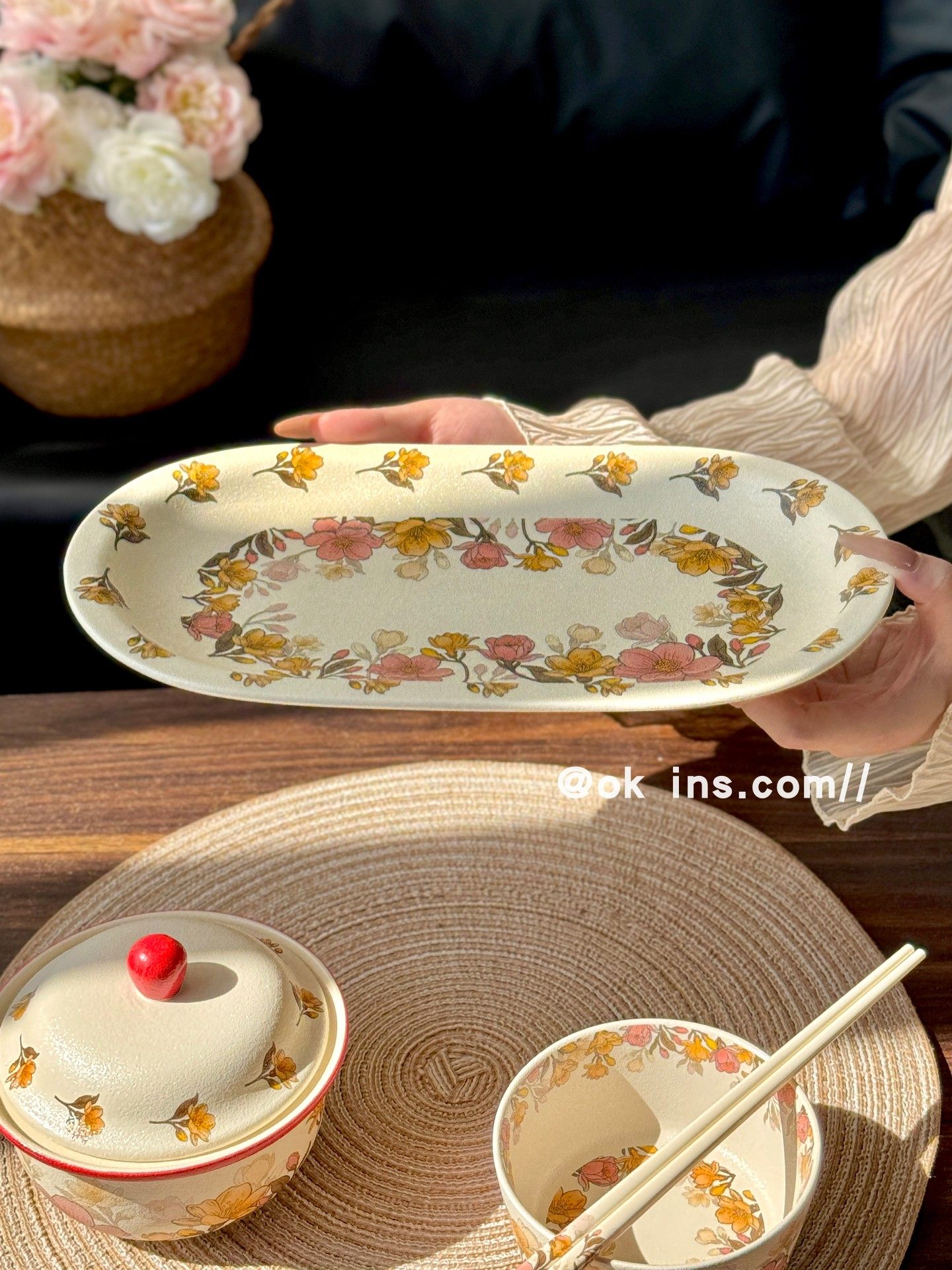 High-Quality 12.5inch Fish Plate for Home Use, Large Plate for Steaming Fish, Creative Deep Dish Plate, Dish for Chili Pepper Fish Head