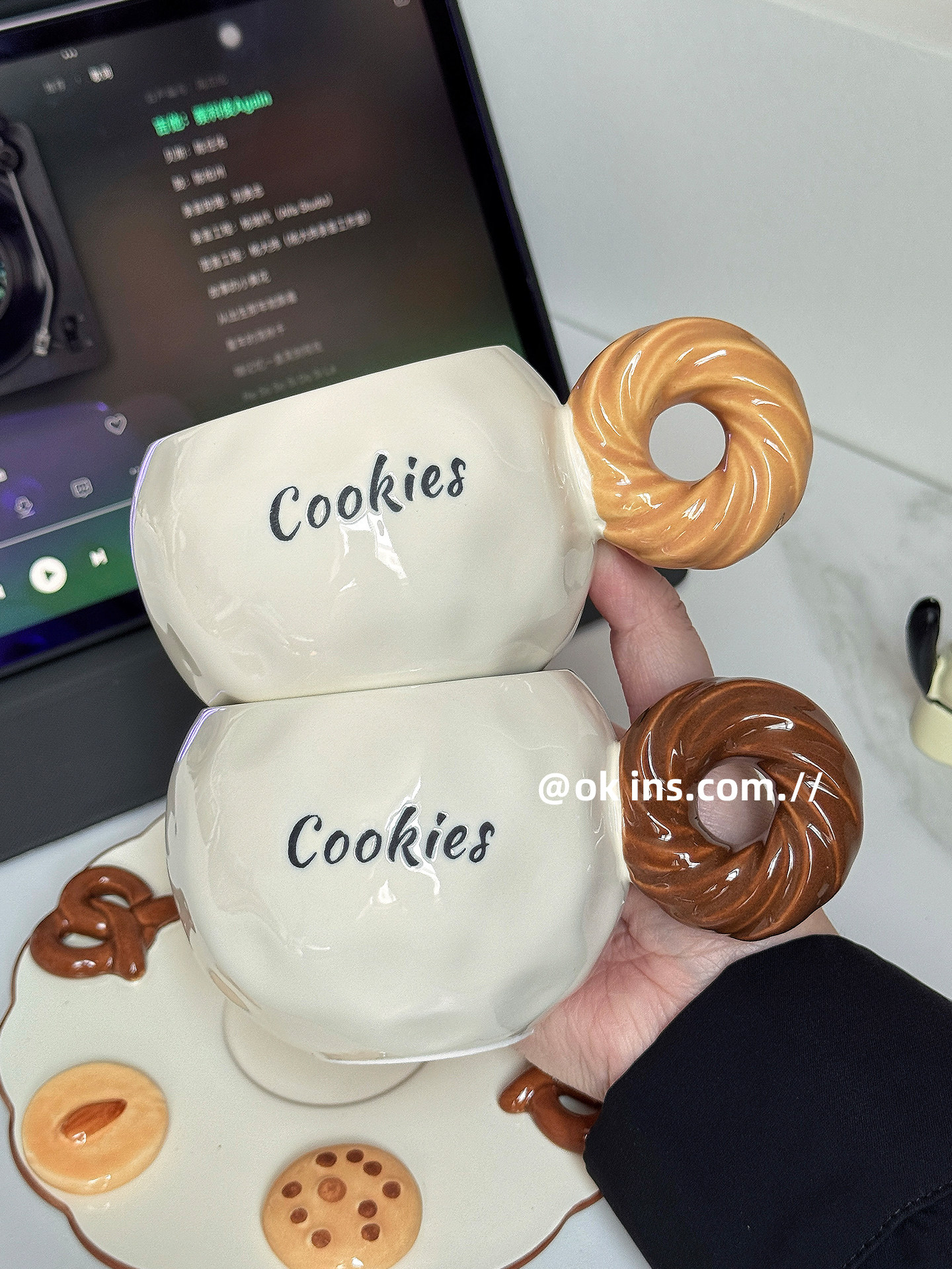 High-Quality Coffee Cup and Saucer Set Gift Ceramic Design Drinking Cup for Home Afternoon Tea Latte Art Cup