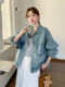 Hong Kong Style Retro Casual Denim Jacket for Women, Spring 2025 New Korean Version, Loose Design, Stylish and Versatile Jacket