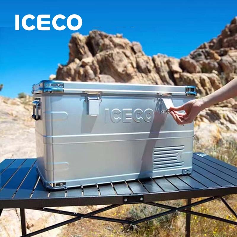 Indel Iceco Car Refrigerator for Cooling/Freezing, Dual-Use for Outdoor Camping and Home, J20J35, Available in Taiwan 110V