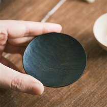 Buyishi Akaware handmade saucer tea set and spare parts lacquered wooden body round shape