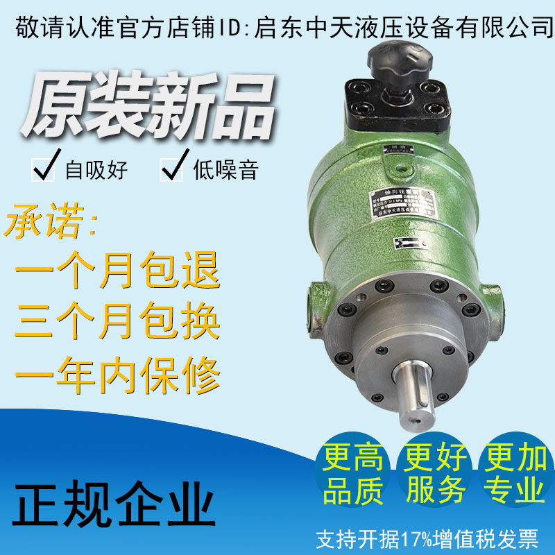 32SCY 32SCY 32SCY14-1B original factory direct sales of Qidong high pressure manual variable hydraulic axial plug oil pump