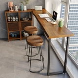 Столетний деревянный выпрямитель балконы повседневный бар, стол и стул Дом Высокий стол