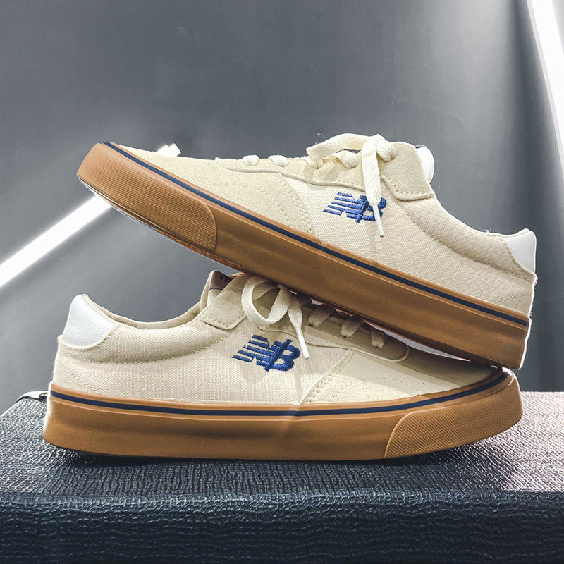 2022 new summer canvas shoes men's low-top breathable student shoes Korean version ins tide board shoes all-match couple shoes